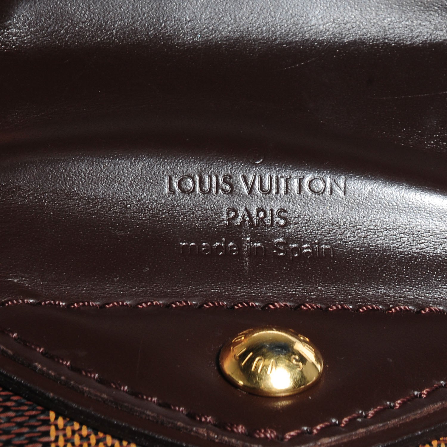 Louis Vuitton Damier Ebene Sistina GM 6 of 8
