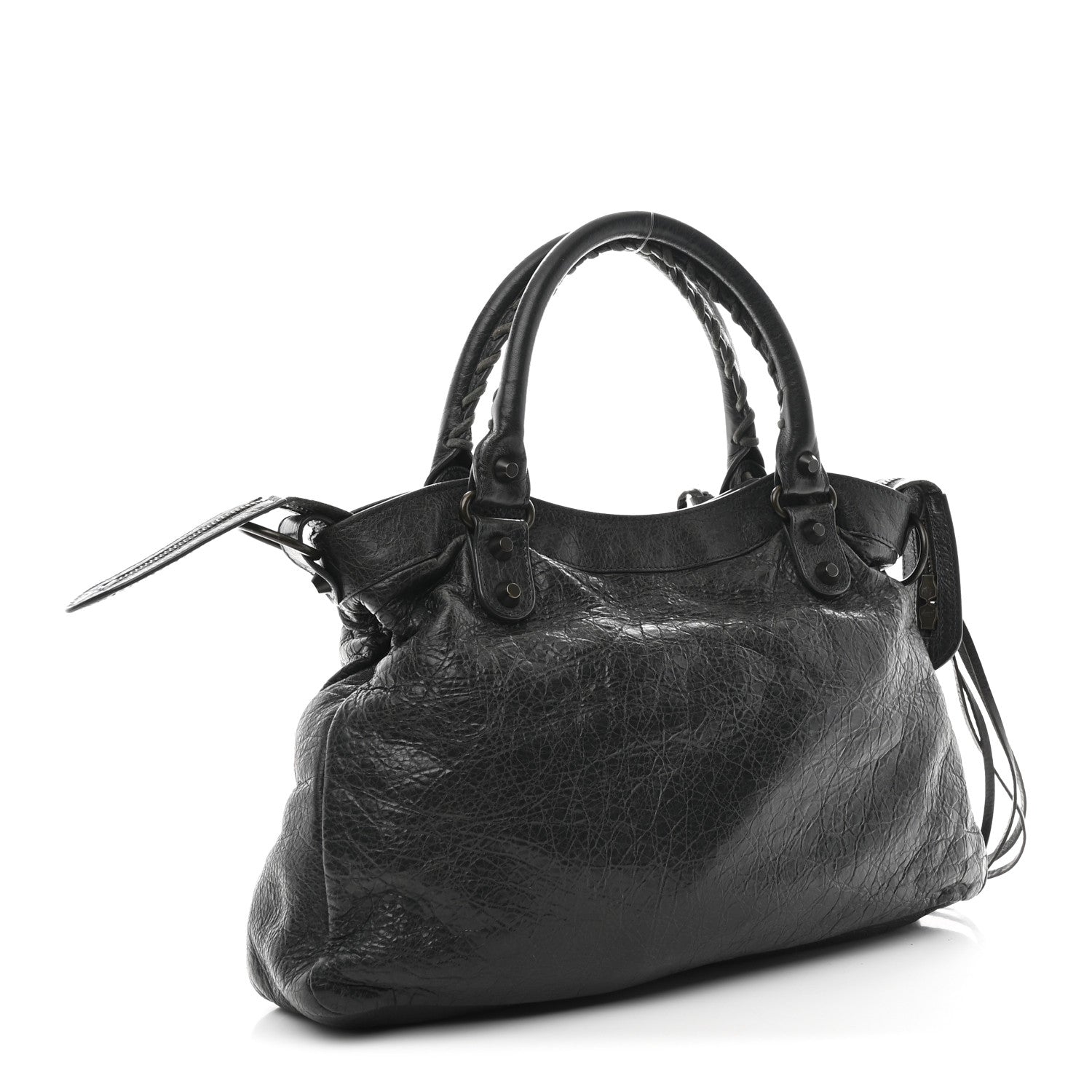 Balenciaga Agneau Classic Hardware Town Anthracite 4 of 12