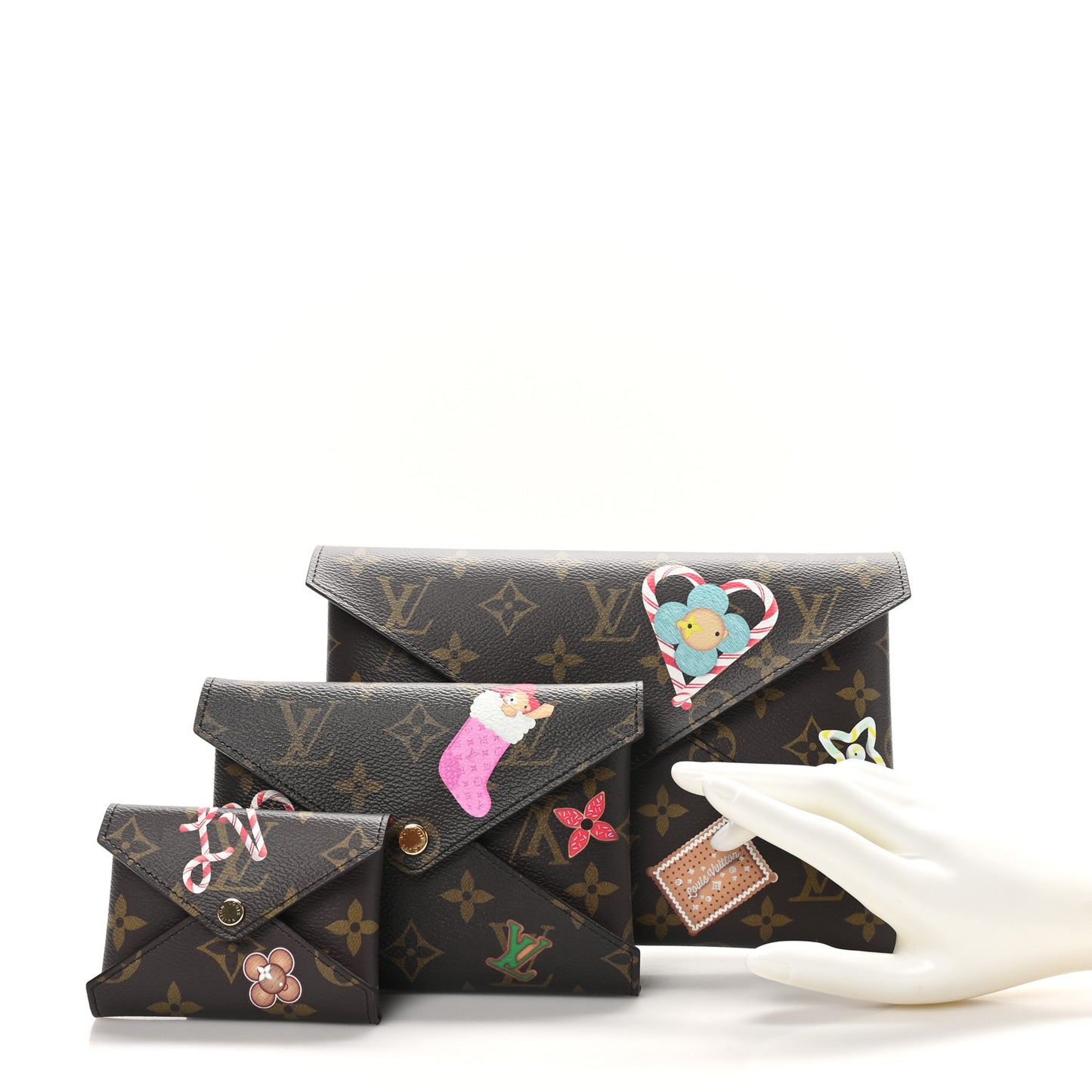Monogram Candy Factory Kirigami Pochette Set
