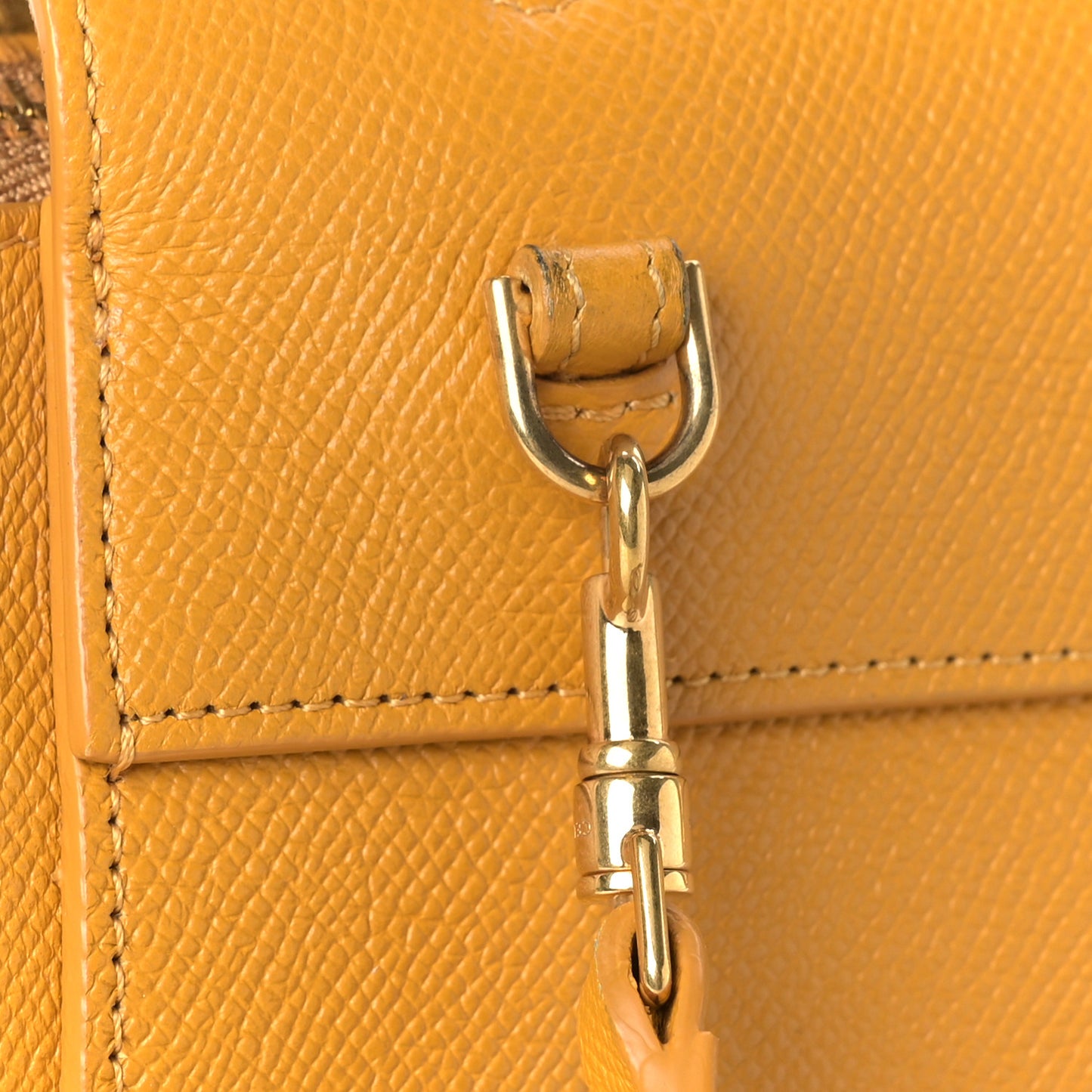 Grained Calfskin Nano Belt Bag Calendula