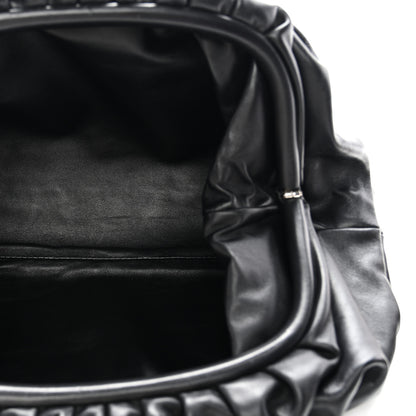 Bottega Veneta Smooth Butter Calf The Pouch Oversized Clutch Black 5 of 10