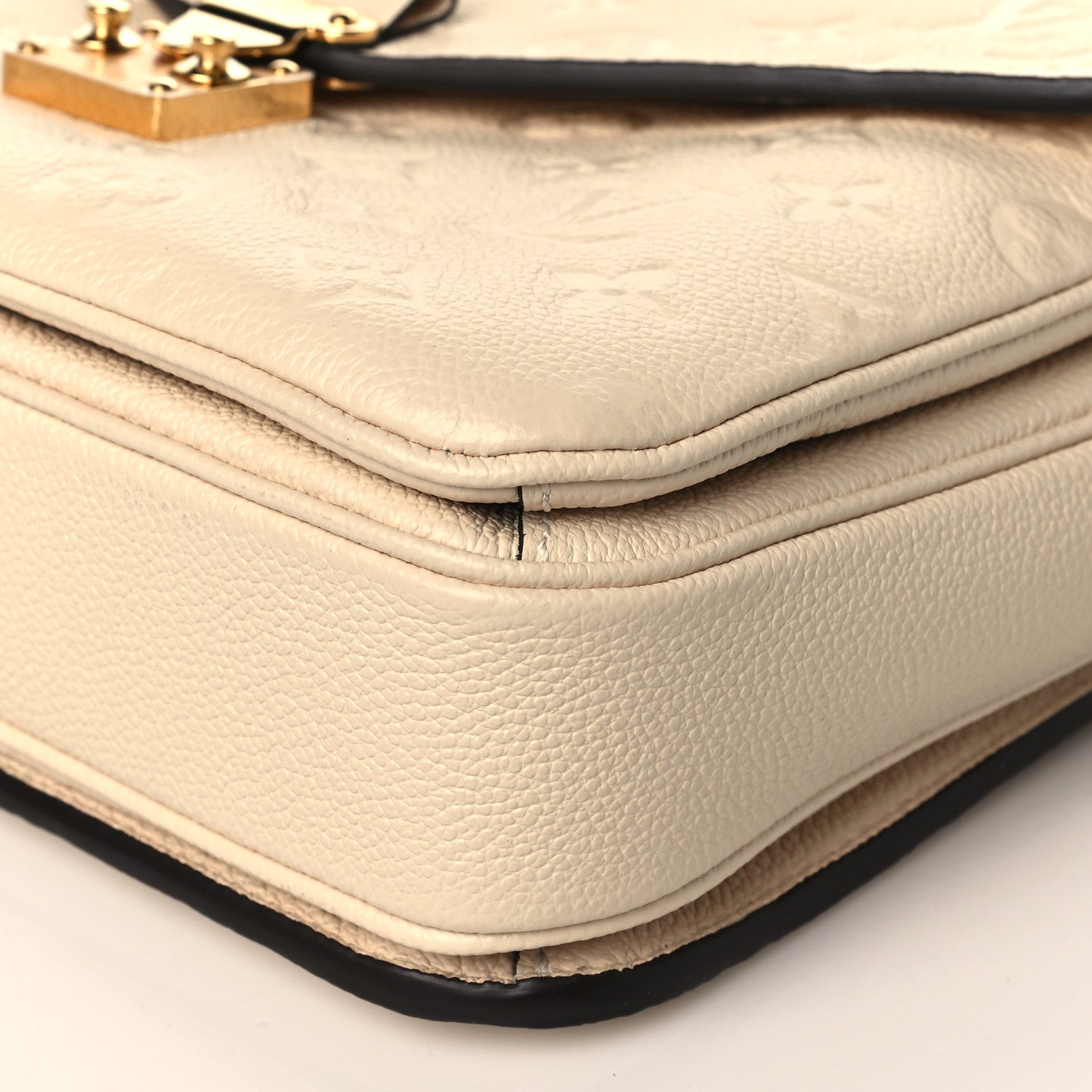 Louis Vuitton Empreinte Braided Pochette Metis Creme Beige Caramel 8 of 9