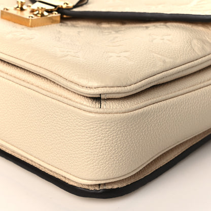 Louis Vuitton Empreinte Braided Pochette Metis Creme Beige Caramel 8 of 9