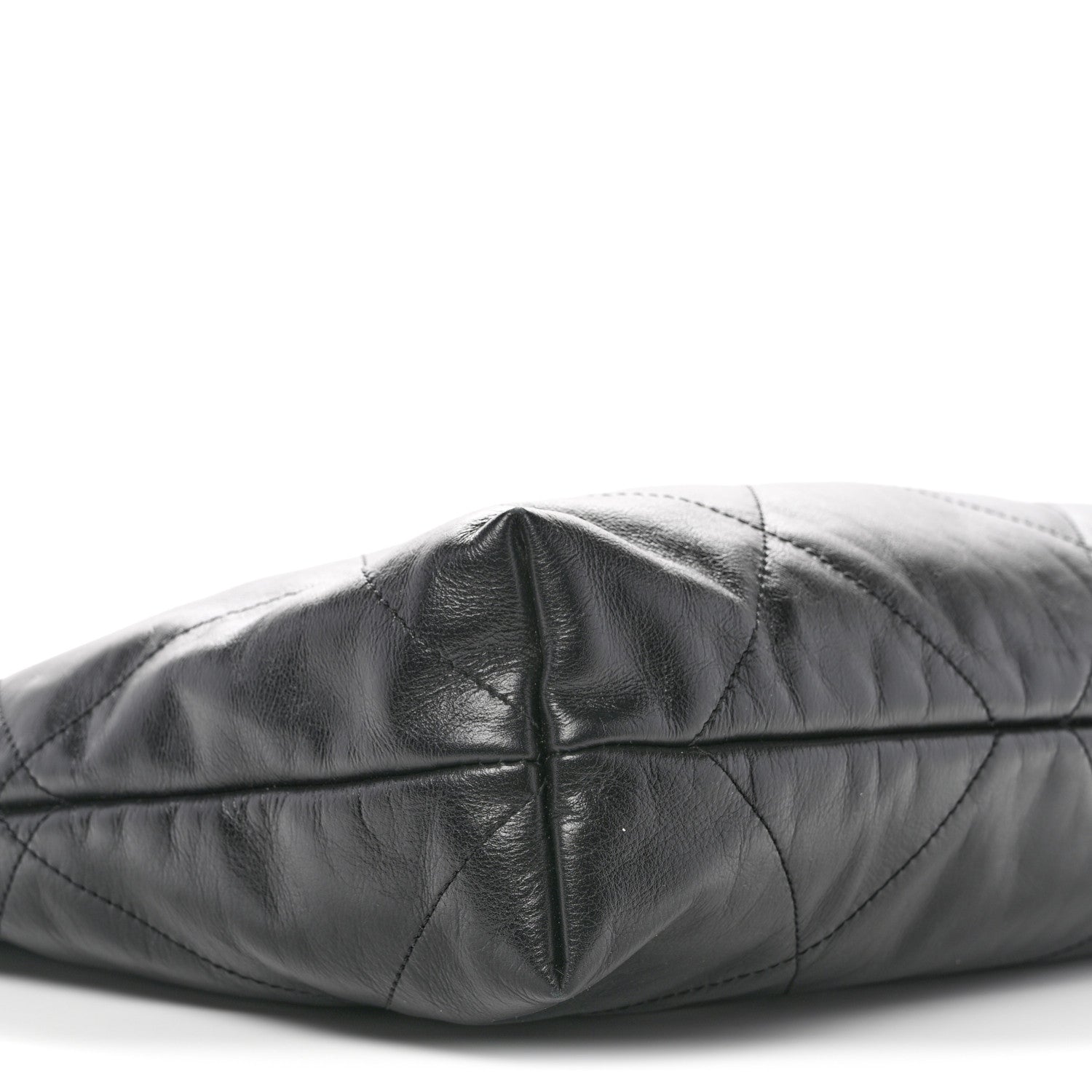 Chanel Shiny Calfskin Quilted Chanel 22 Black 10 of 12