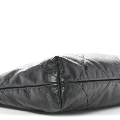 Chanel Shiny Calfskin Quilted Chanel 22 Black 10 of 12
