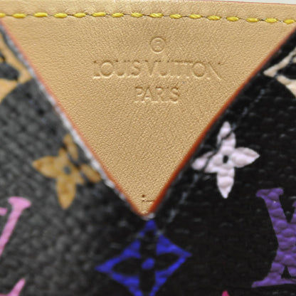 Louis Vuitton Monogram Multicolor Mirror and Case Pouch Black 6 of 9