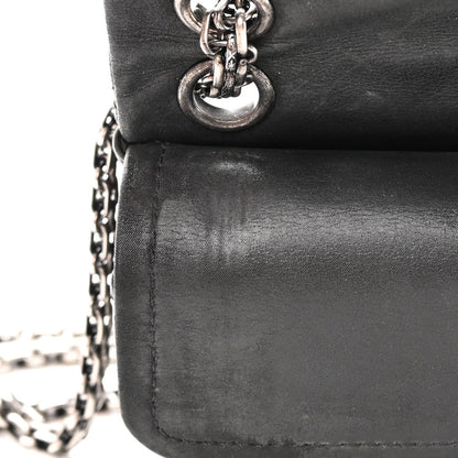 Chanel Iridescent Calfskin Quilted 2.55 Reissue 224 Flap Black 12 of 18