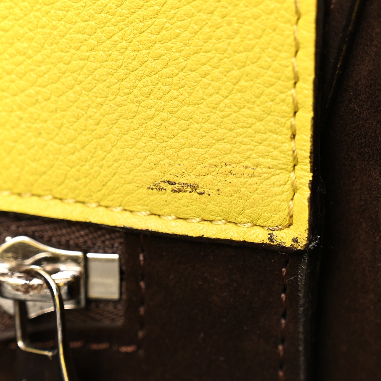Veau Cachemire Tote W PM Pistache