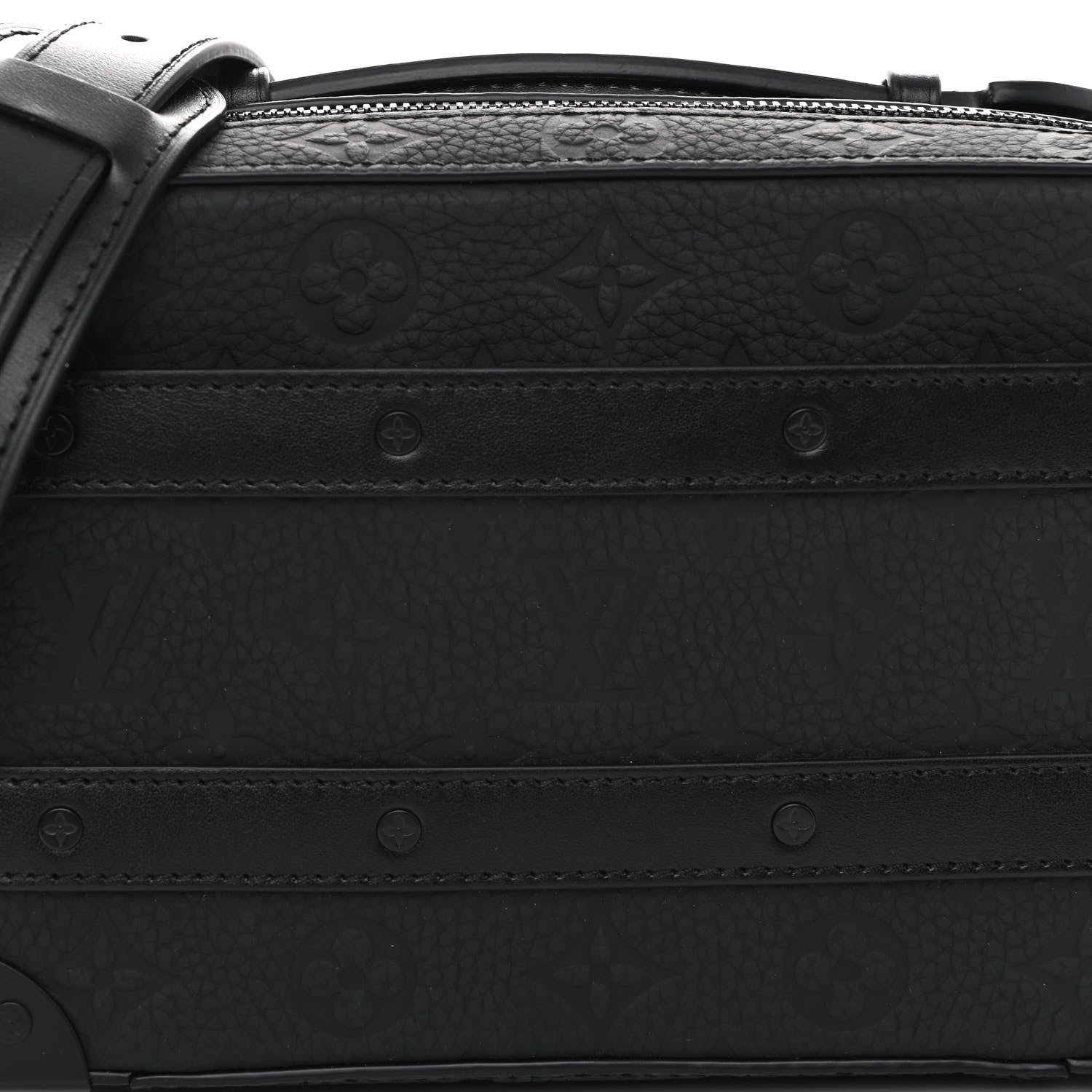 Louis Vuitton Taurillon Monogram Soft Trunk Black 7 of 9