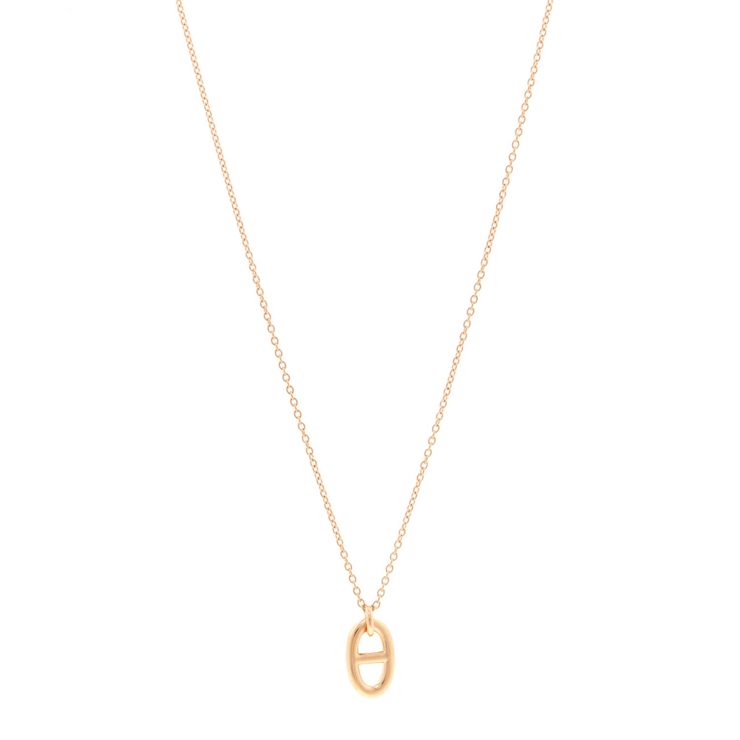 Hermes 18K Rose Gold PM Farandole Pendant Necklace 1 of 6