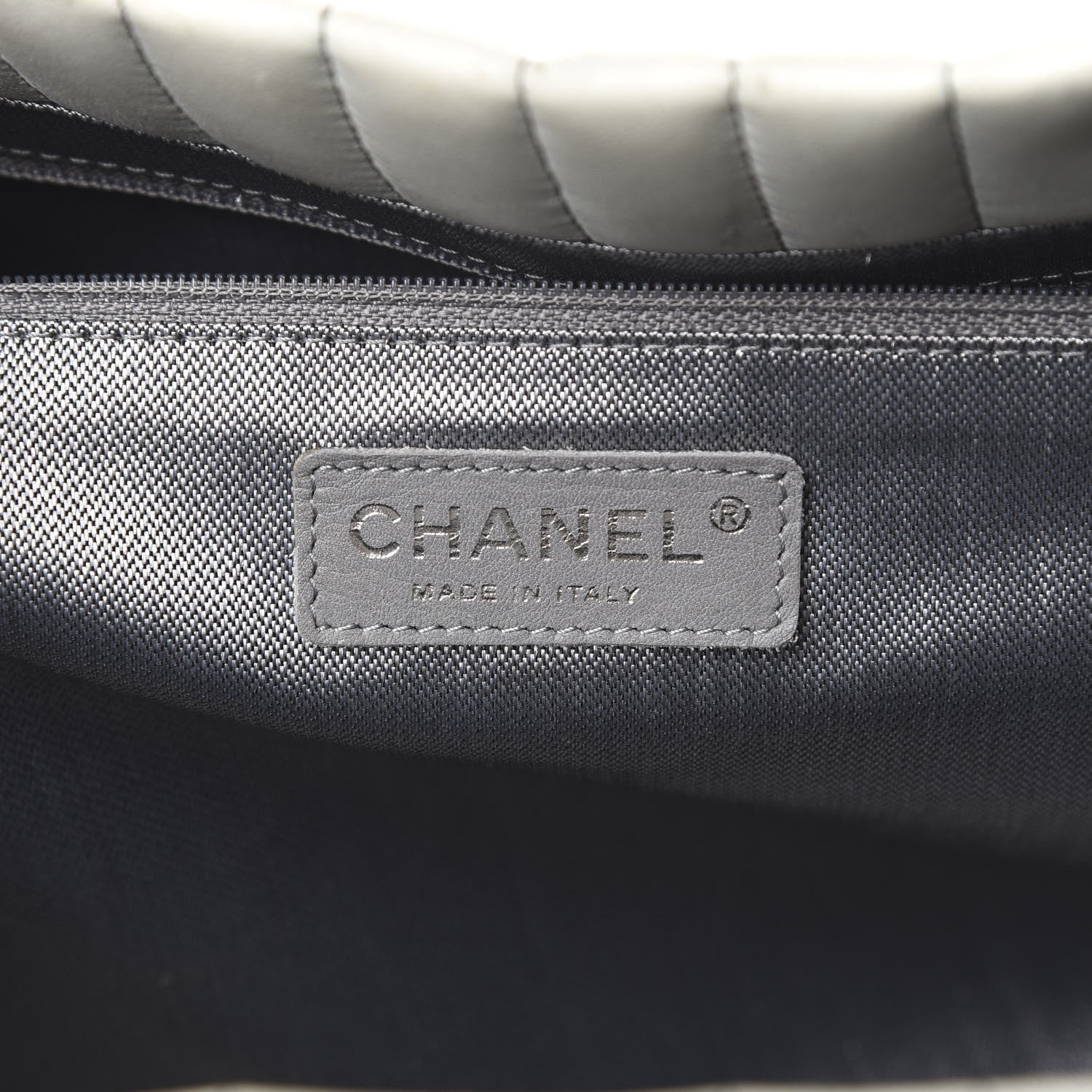 Chanel Lambskin Vertical Quilted Large Mademoiselle Tote Light Green 5 of 19