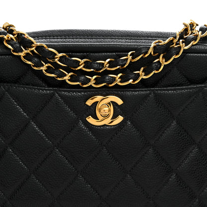 Chanel Caviar Quilted Camera Case Black 8 of 10