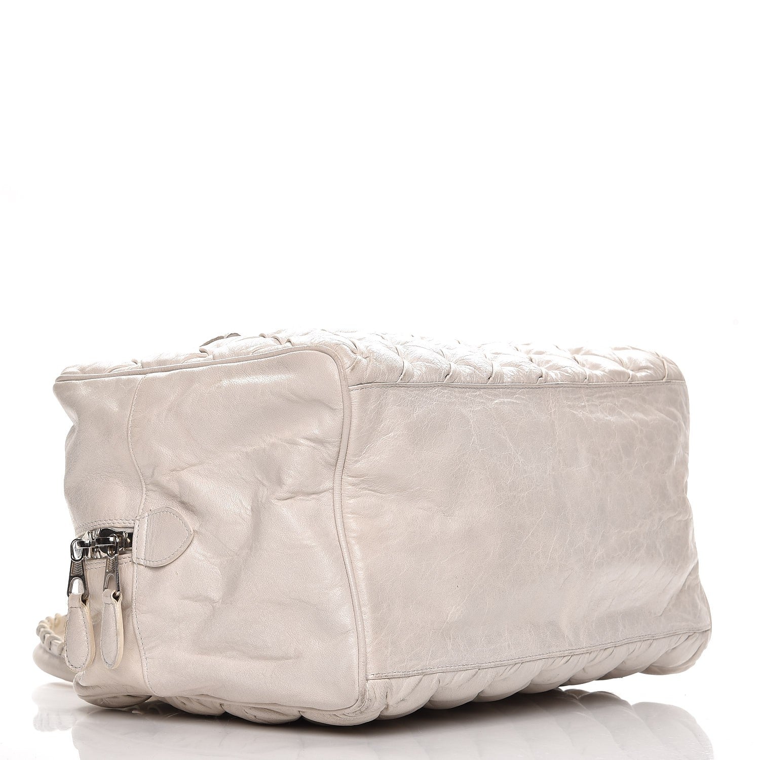 Balenciaga Chevre Quilted Matelasse MM White 4 of 16