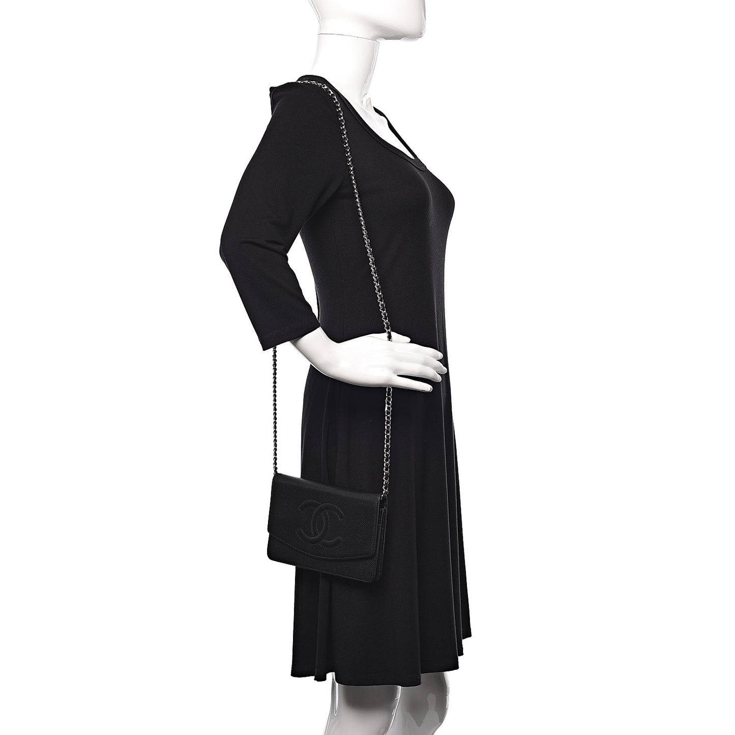 Caviar Timeless CC Wallet On Chain WOC Black