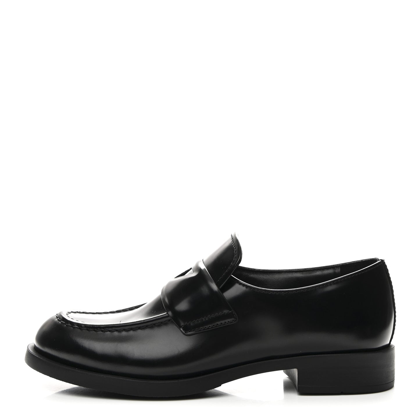 Spazzolato Loafers 37.5 Black