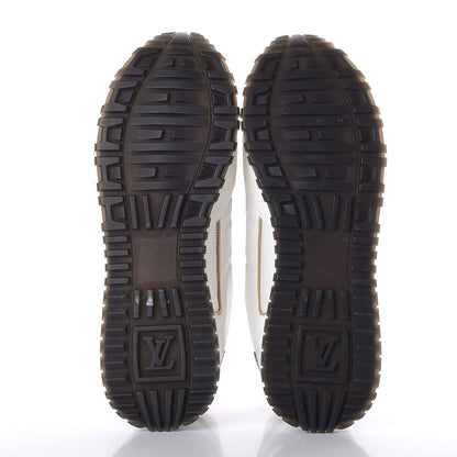 Louis Vuitton Calfskin Monogram Run Away Sneakers 39 White 7 of 10