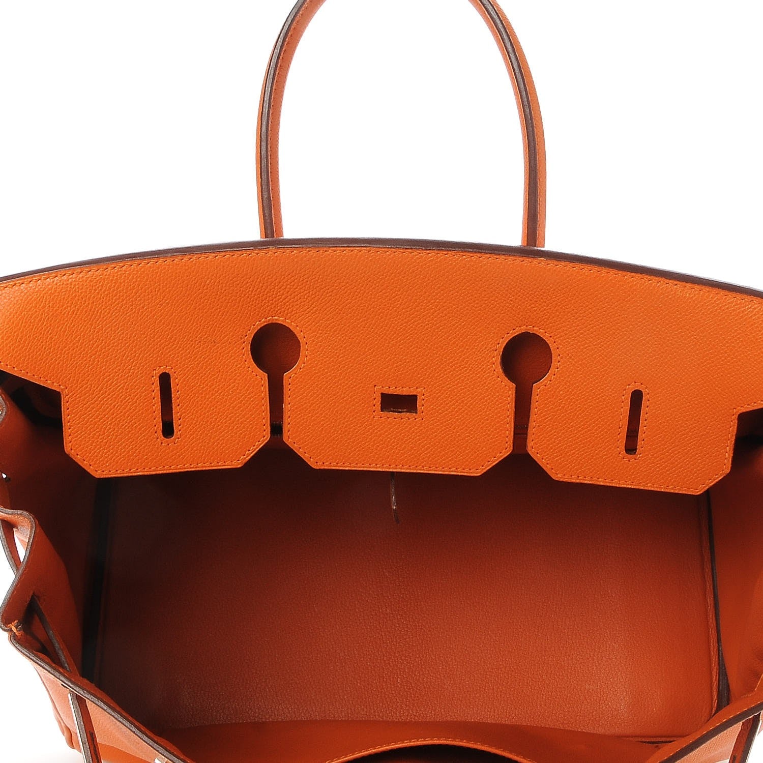 Hermes Epsom Birkin 35 Orange 23 of 34