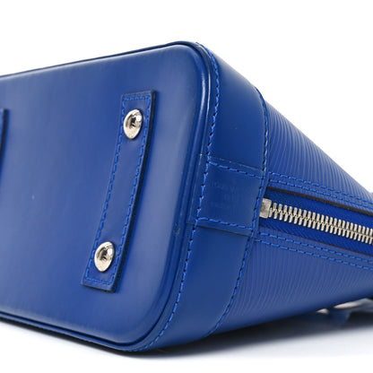 Louis Vuitton Epi Alma BB Blueberry 9 of 9