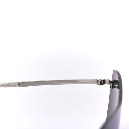 Chanel Shield Runway Sunglasses 4215 Silver Purple 5 of 8