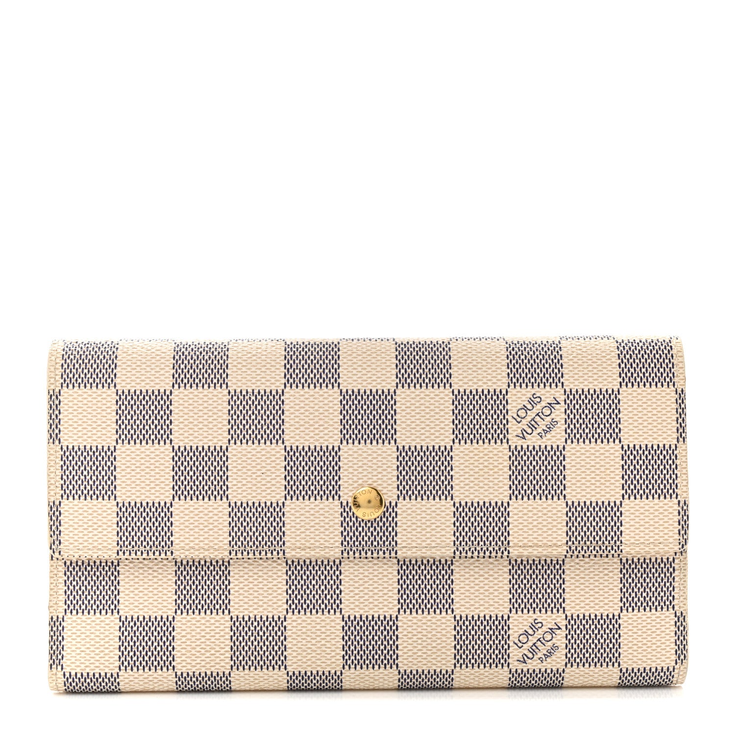 Louis Vuitton Damier Azur Porte Tresor International Wallet 1 of 11