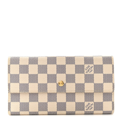 Louis Vuitton Damier Azur Porte Tresor International Wallet 1 of 11