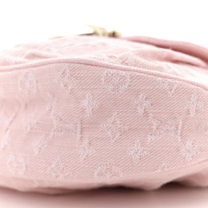 Louis Vuitton Monogram Denim Sunset Washed Pink 9 of 9