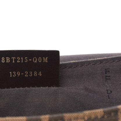 Fendi Zucca Vitello Artic Messenger Bag Tobacco Castagna 7 of 9