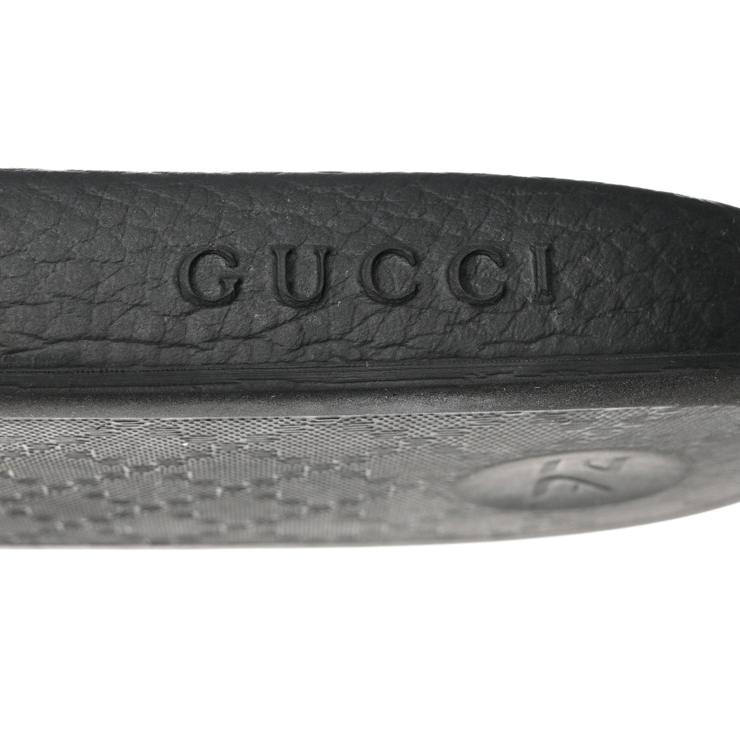 Gucci GG Supreme Monogram Fake/Not Mens Slide Sandals 9 Beige Ebony 7 of 8