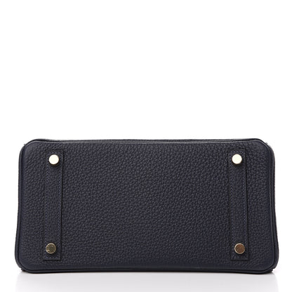 Hermes Togo Birkin 25 Bleu Nuit 5 of 27