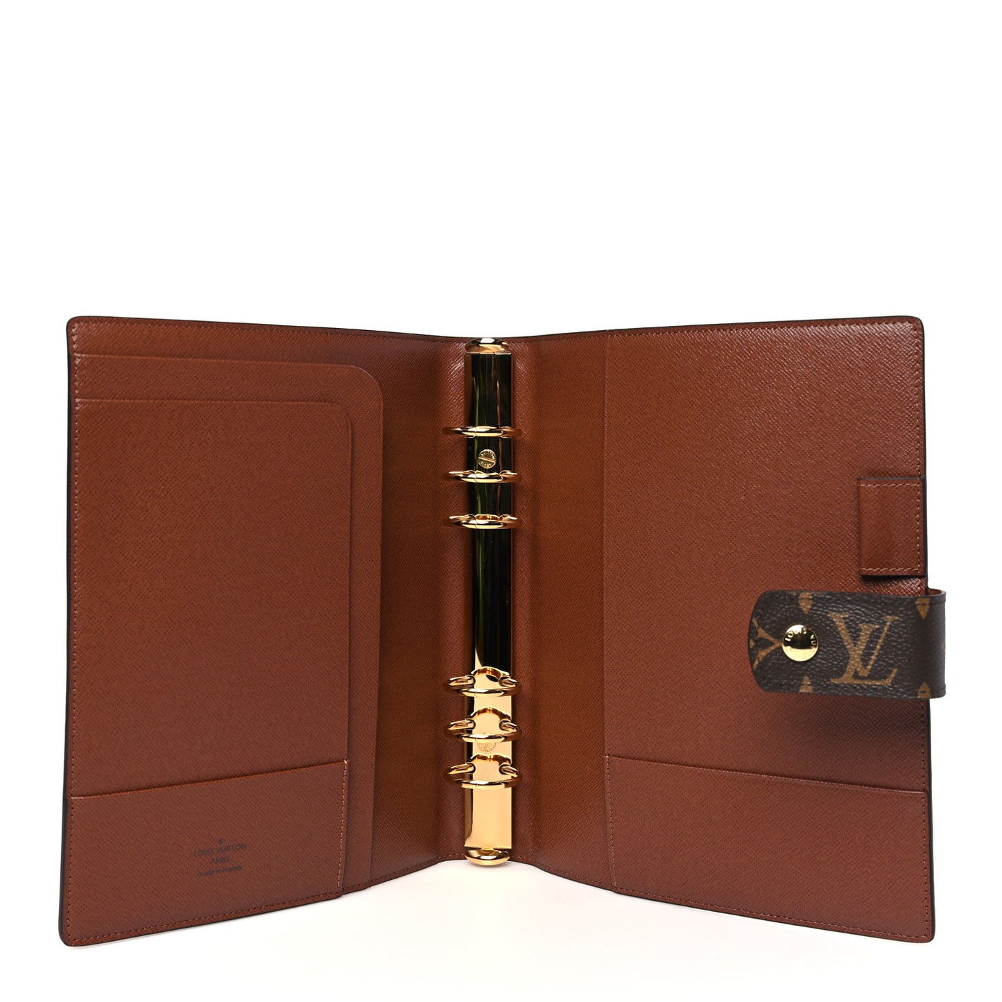 Monogram Large Ring Agenda Cover