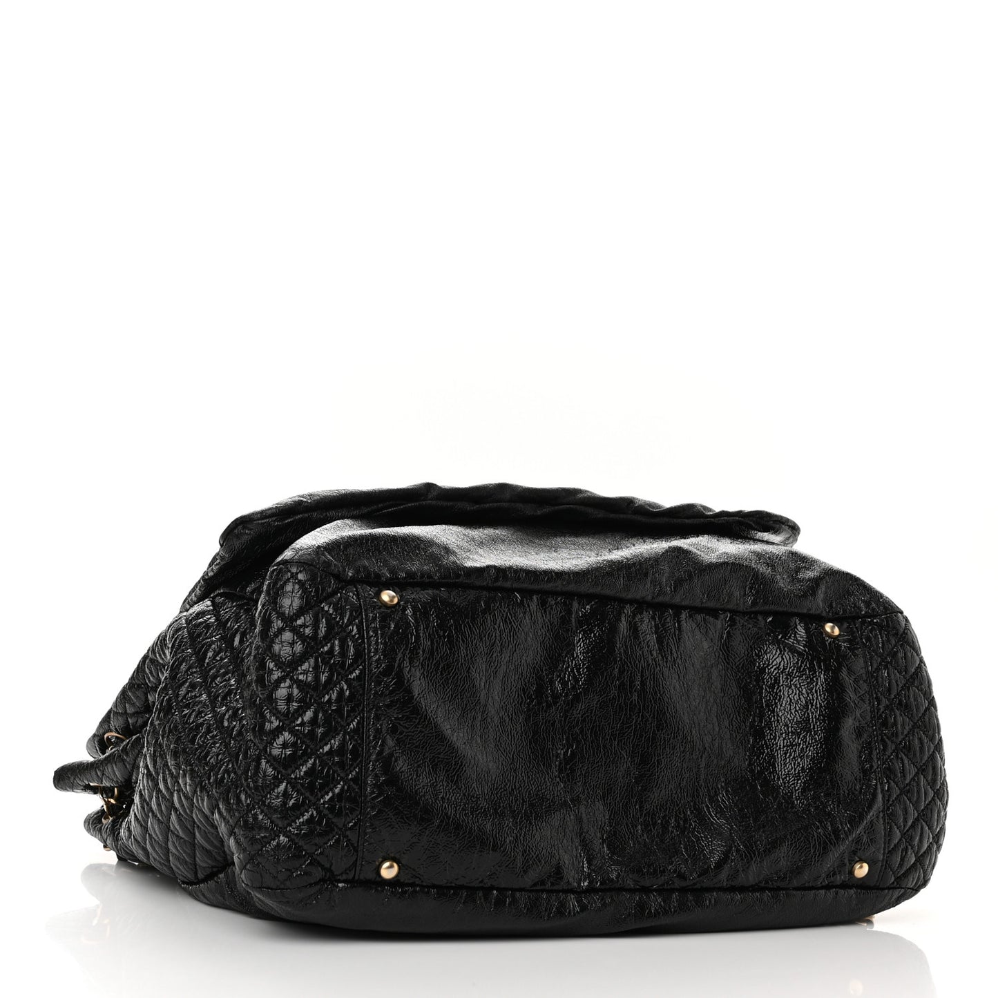 Vinyl XXL Rock and Chain Flap Black