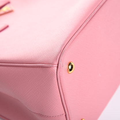 Prada Saffiano Lux Medium Tote Petalo 10 of 15