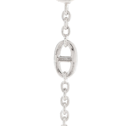 Hermes Sterling Silver Farandole Necklace 120 5 of 6