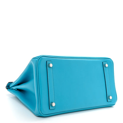 Hermes Epsom Birkin 30 Bleu du Nord 4 of 12