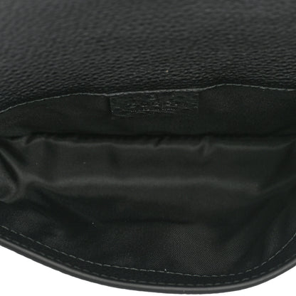 Gucci Pebbled Calfskin Soho Flap Belt Bag Black 5 of 8