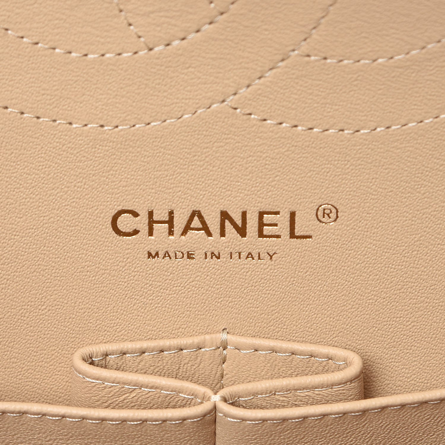 Chanel Caviar Quilted Jumbo Double Flap Beige Clair 6 of 10