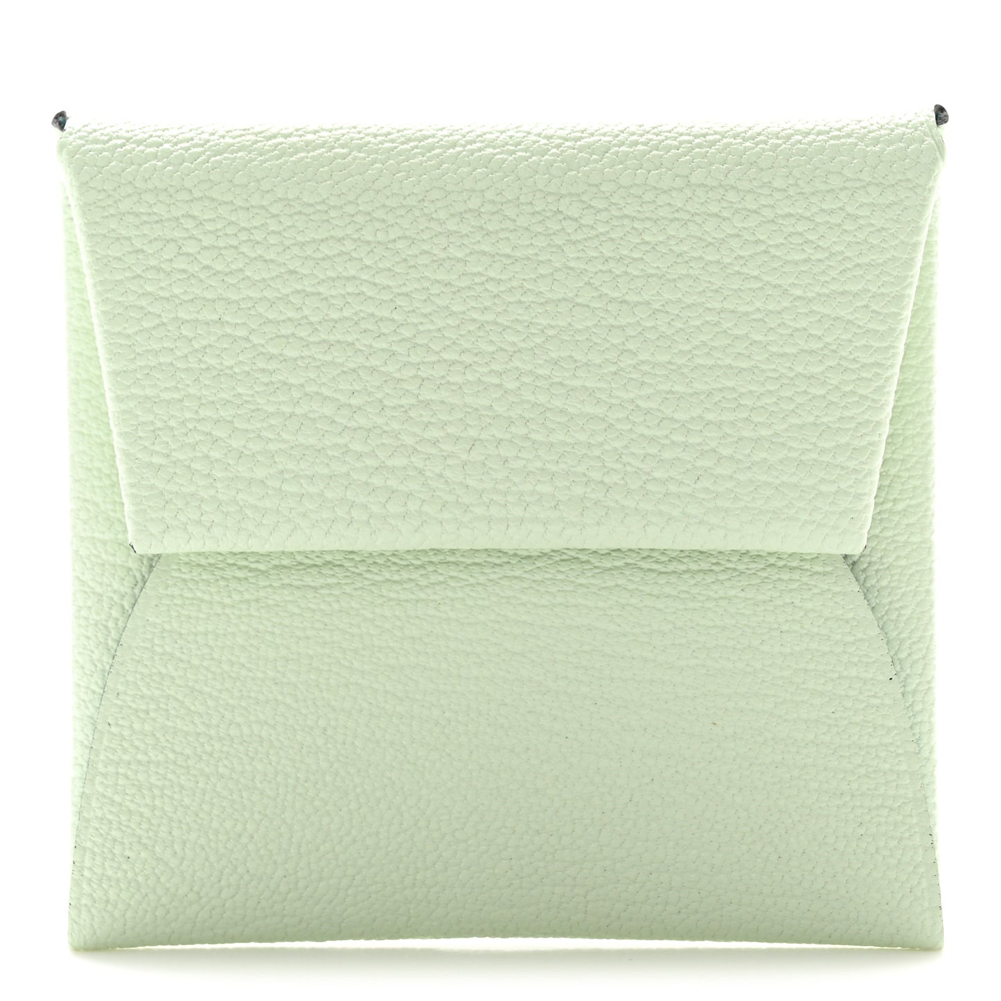 Chevre Mysore Bastia Verso Coin Purse Vert Fizz Bleu Zephyr