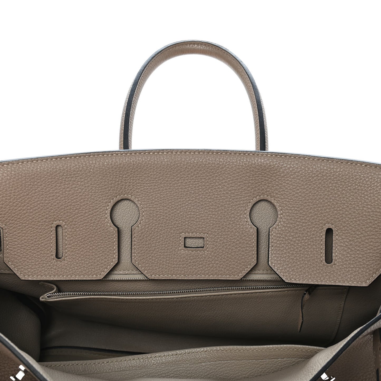 Taurillon Clemence Birkin 35 Gris Tourterelle