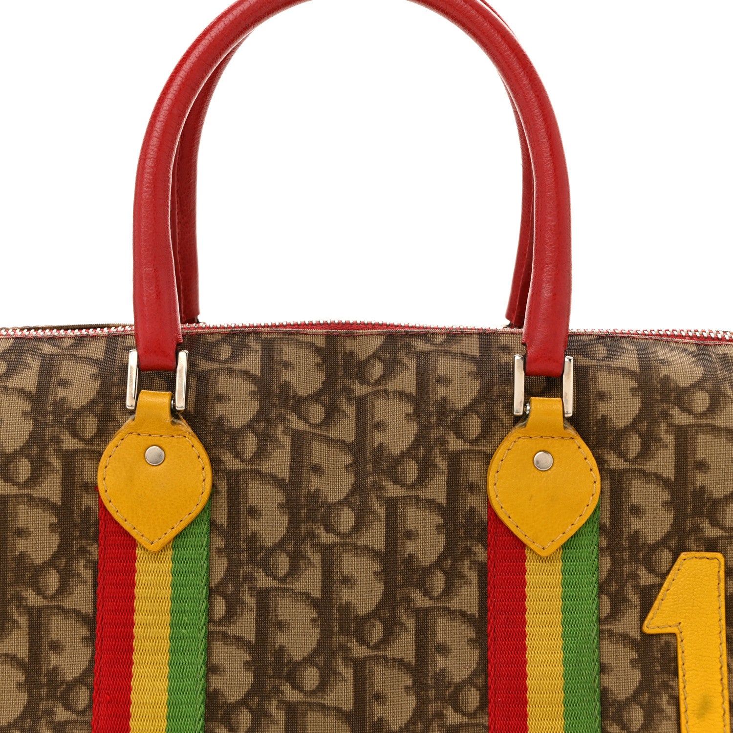 Christian Dior Monogram Rasta Boston Beige 15 of 27