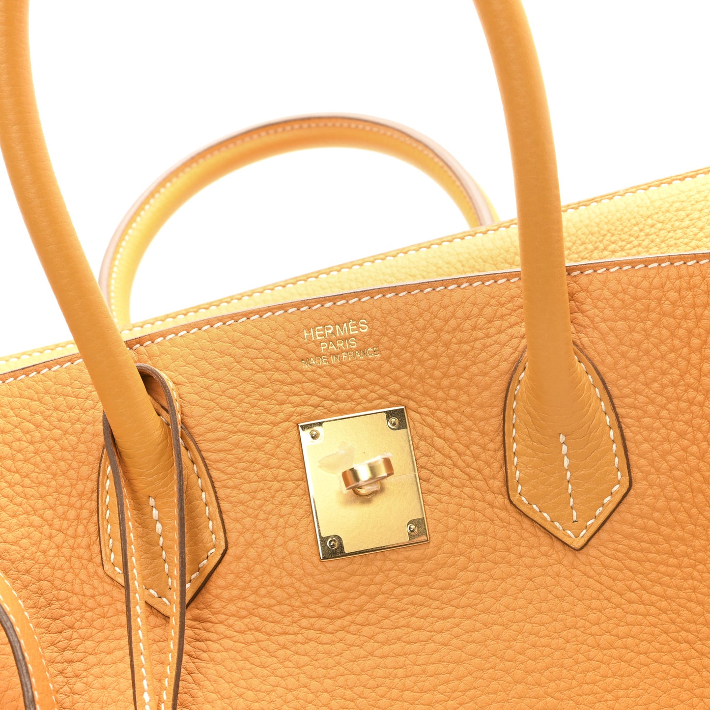 Togo Birkin 35 Moutarde