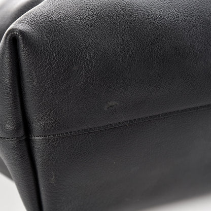 Saint Laurent Calfskin Large Shopping Tote Black 10 of 15