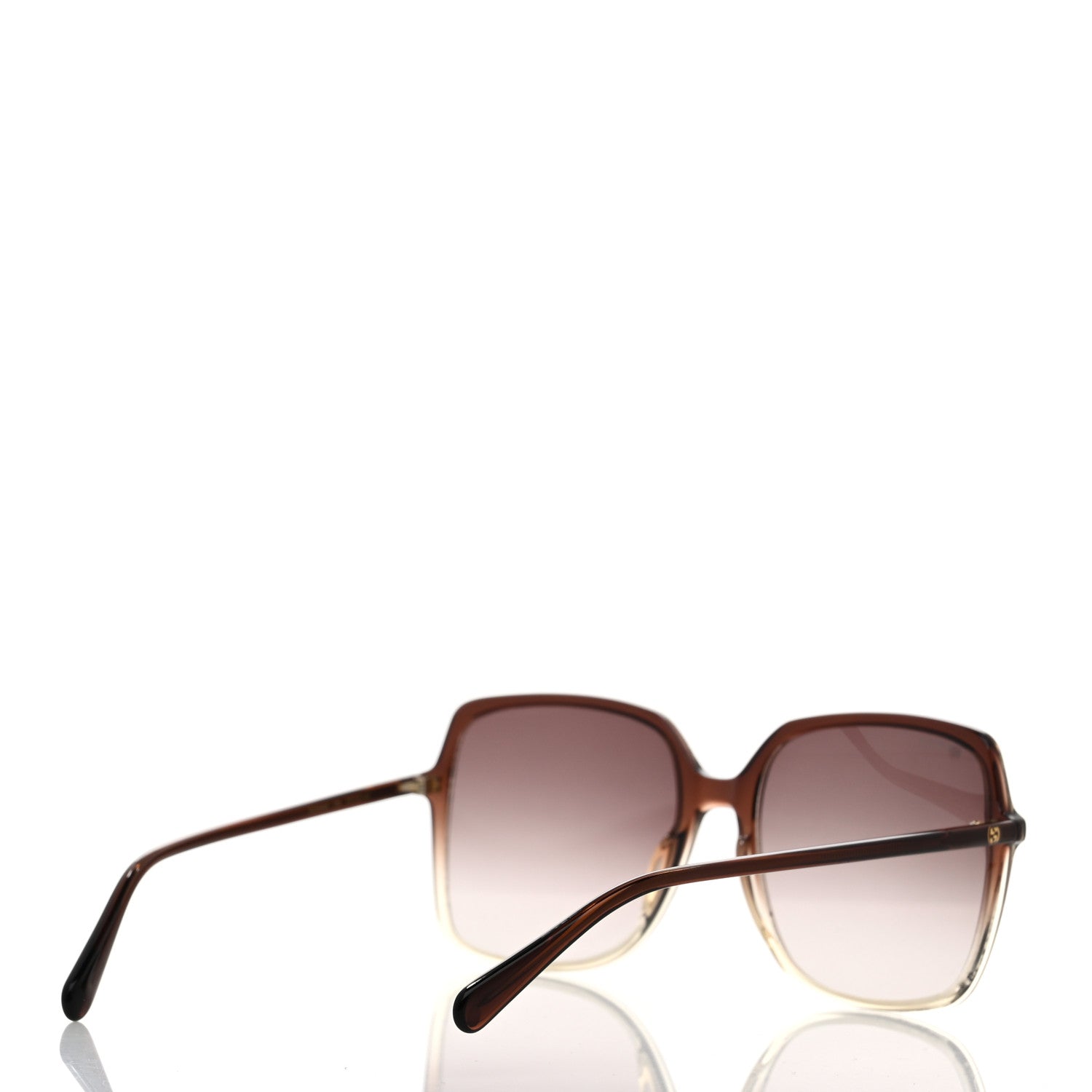 Gucci Acetate  Oversized Square GG0544S Sunglasses Brown 4 of 8