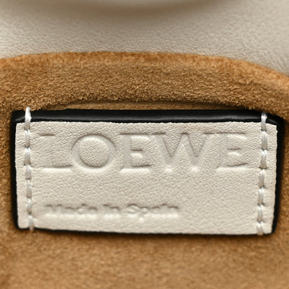Loewe Calfskin Nano Flamenco Knot Bag White 6 of 9