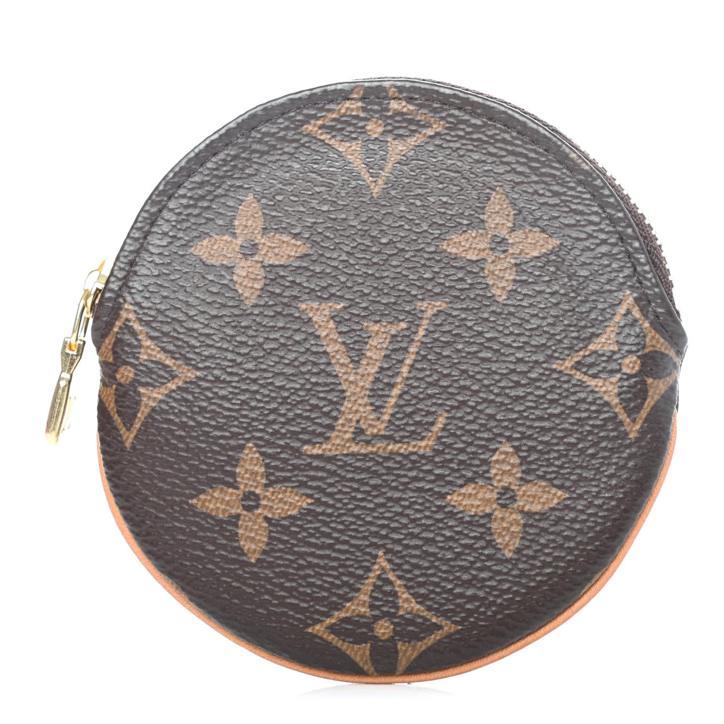 Monogram Round Coin Purse