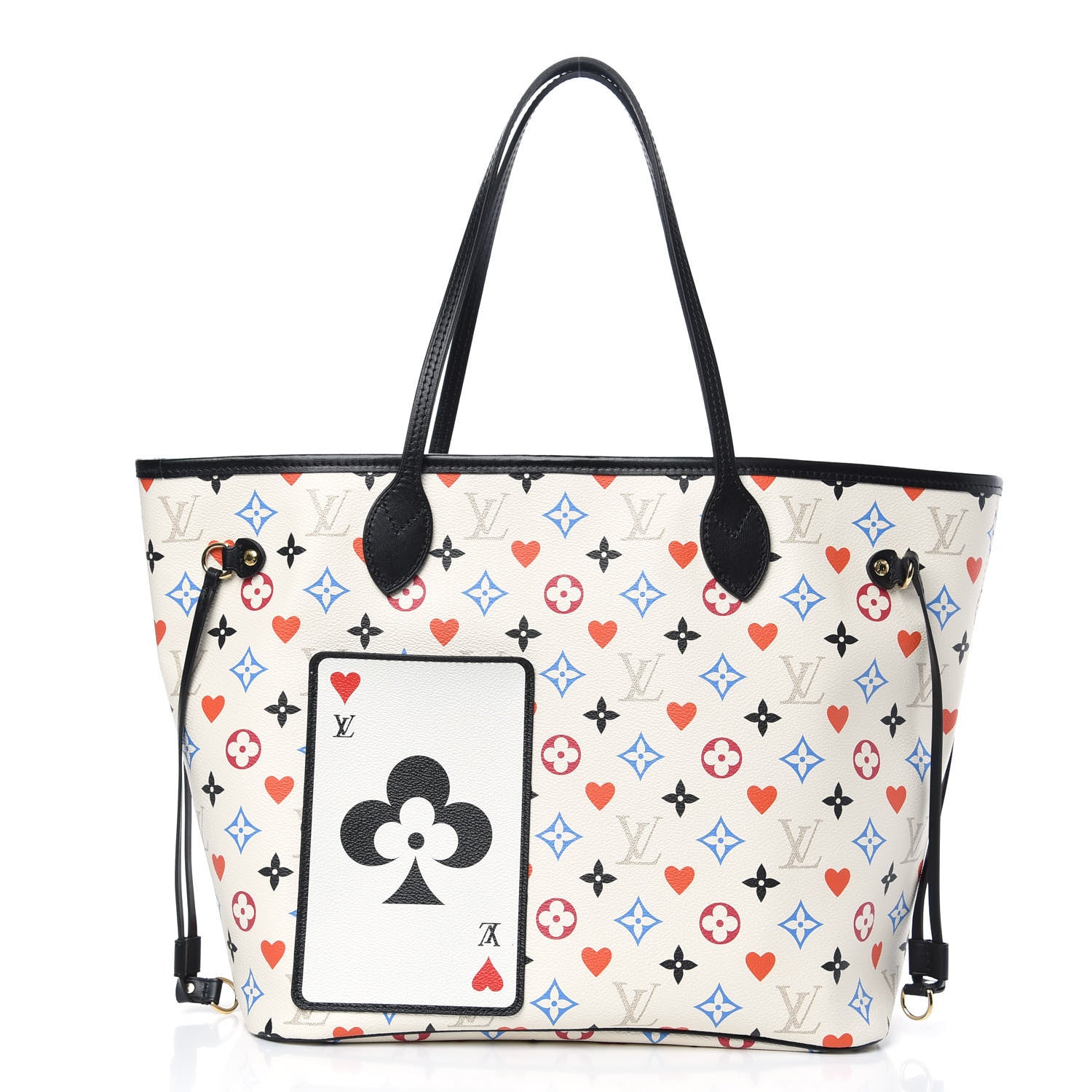 Louis Vuitton Game On Neverfull MM White 3 of 11