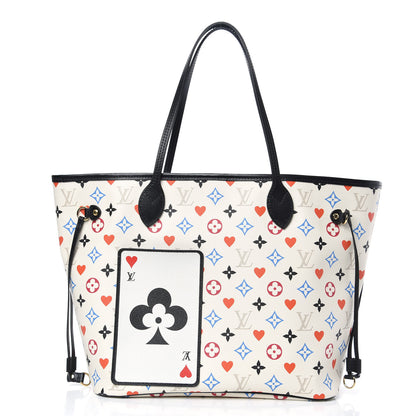 Louis Vuitton Game On Neverfull MM White 3 of 11
