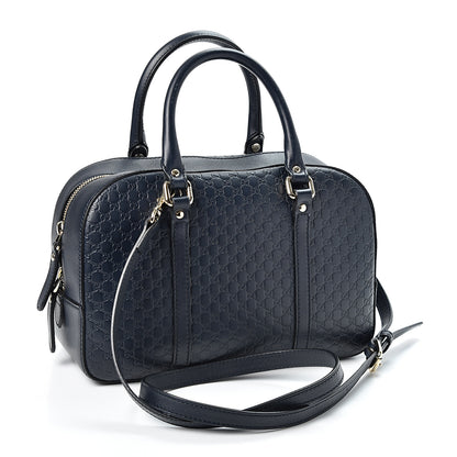 Gucci Microguccissima Medium Crossbody Bag Blue 2 of 9