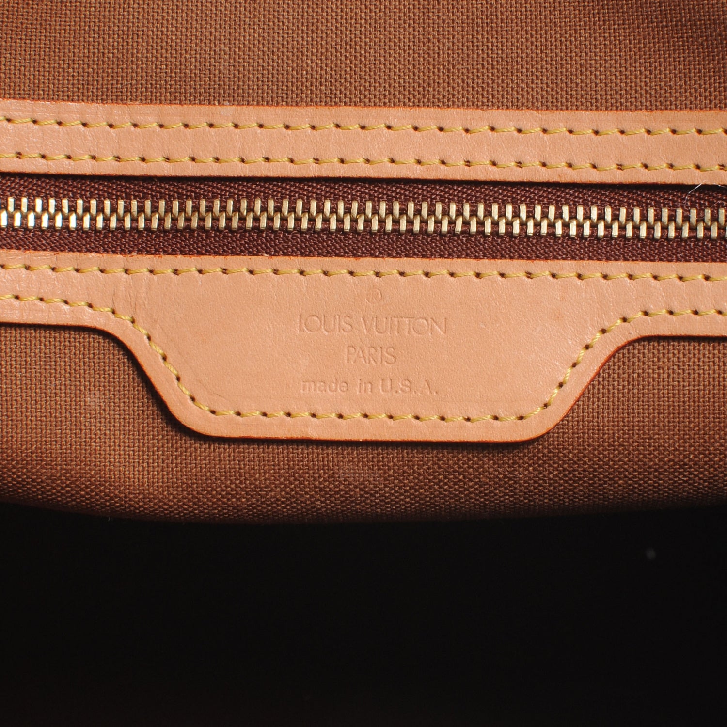Louis Vuitton Monogram Cabas Mezzo 6 of 7
