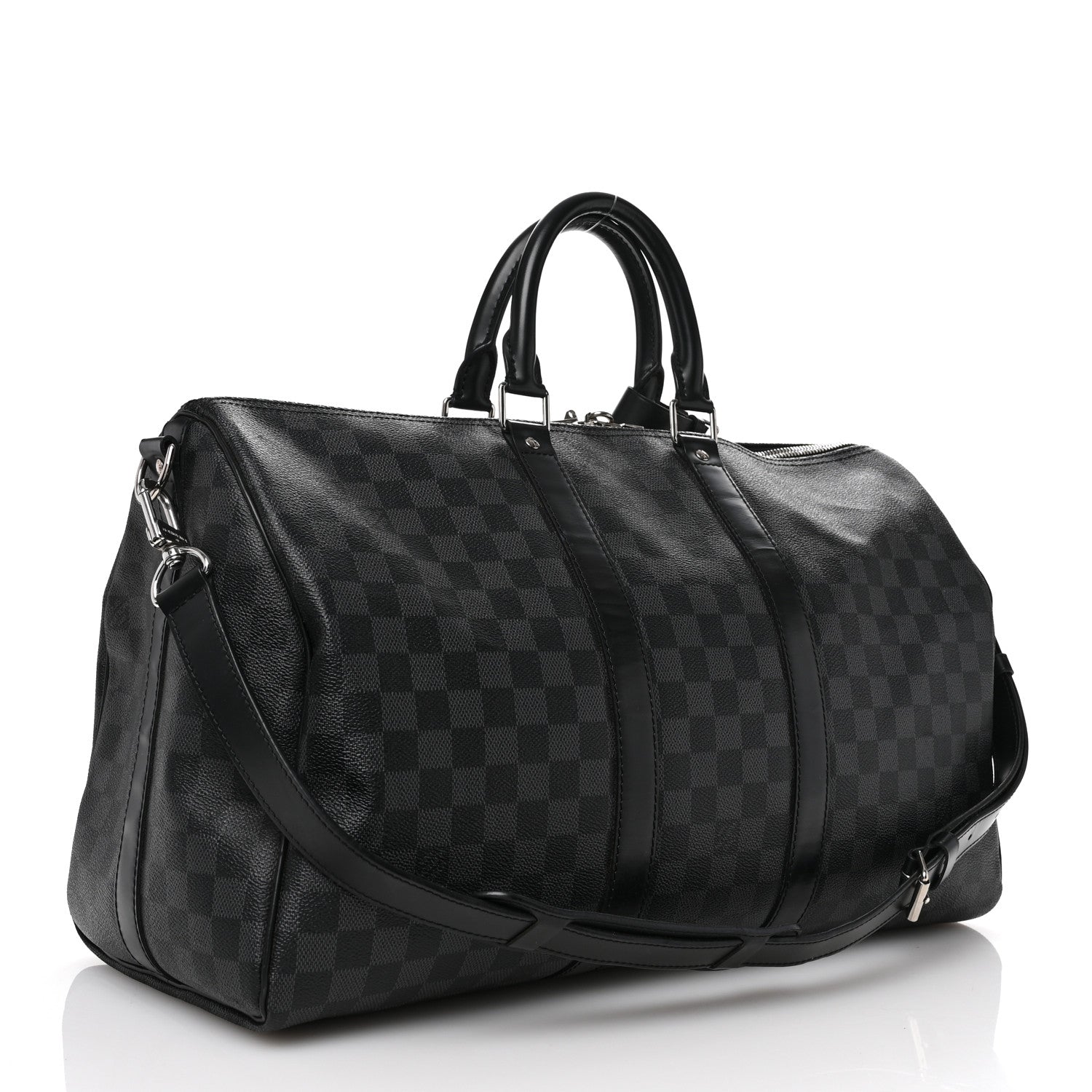 Louis Vuitton Damier Graphite Keepall Bandouliere 45 2 of 12
