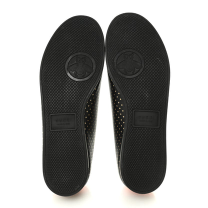 Gucci X SEGA Calfskin GUCCY Stars Mens Falacer Sneakers 12 Black 6 of 13